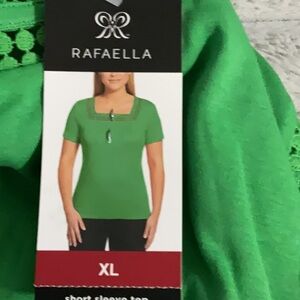 Rafaella Shirt Sleeve Top